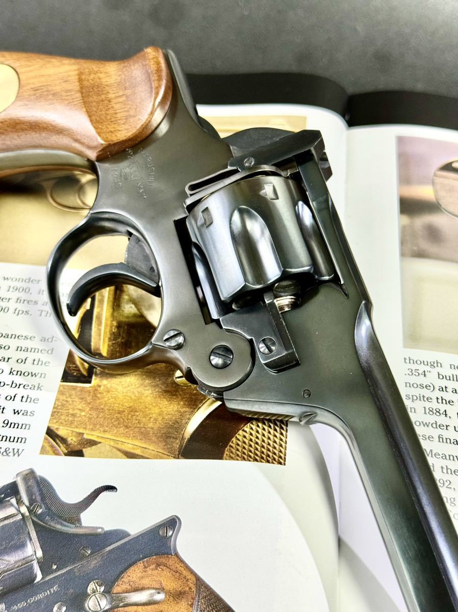 ブルーイング Enfield Revolver No.2 Mk1 Star マルシン発火式モデルガン 木製グリップ仕様 エンフィード ナンバー2 マーク1 スター HW_画像7