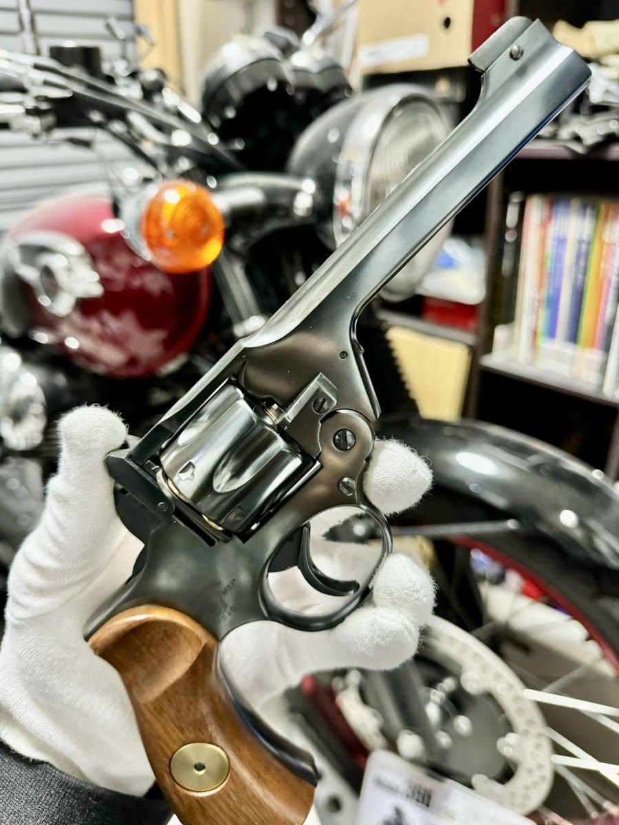 ブルーイング Enfield Revolver No.2 Mk1 Star マルシン発火式モデルガン 木製グリップ仕様 エンフィード ナンバー2 マーク1 スター HW_画像3