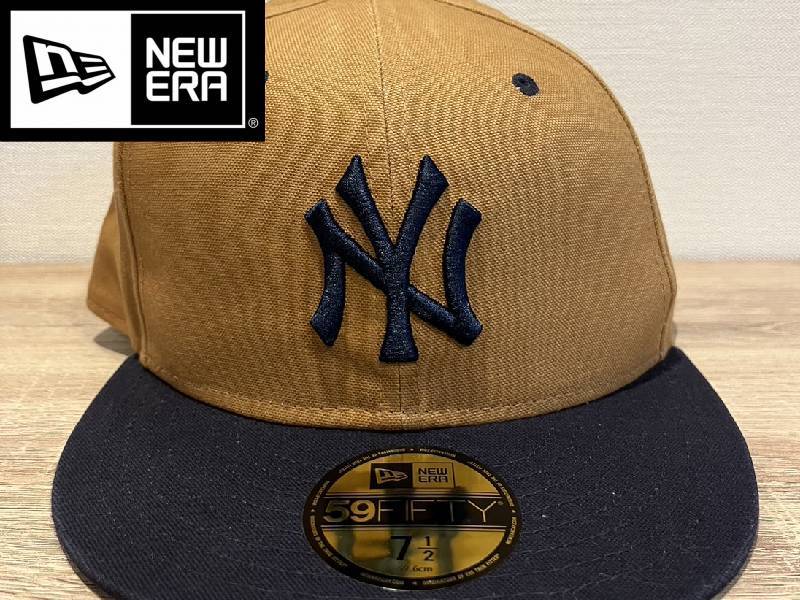NEWERA　MLB ヤンキース　帽子　59FIFTY サイズ 7 1/2　ニューエラ　帽子_画像1
