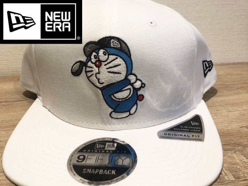 激かわ　激レア　早い者勝ち　NEWERA ニューエラ　どらえもん 9FIFTY SNAPBACK 入手困難　GOLF_画像1