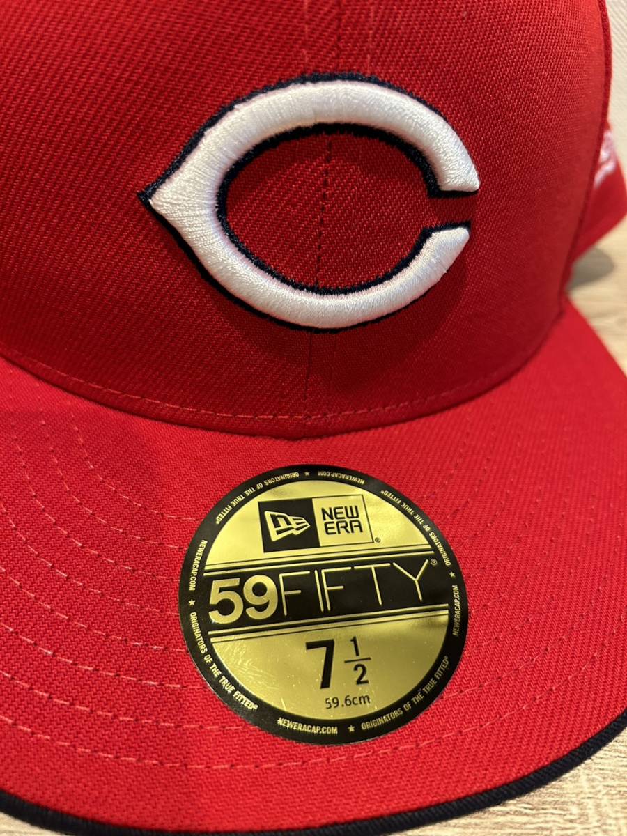 定価6380円　激レア　NEWERA ニューエラ　広島東洋カープ　NPB　59FIFTY 7 1/2　帽子　キャップ　ニューエラ_画像6