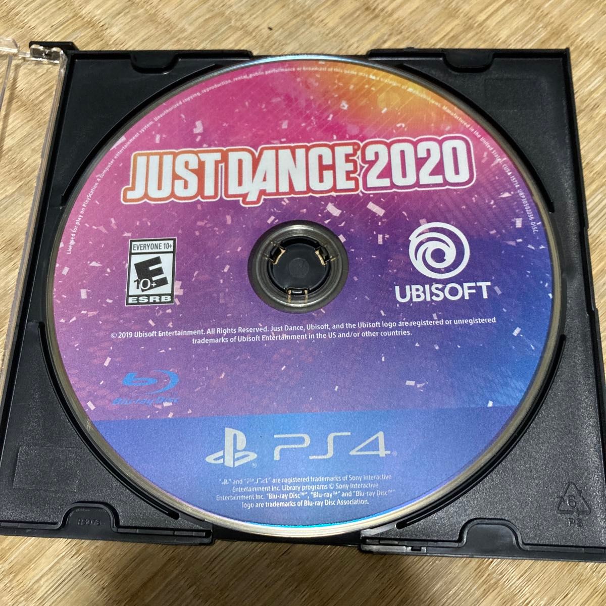 just dance 2020 輸入版 PS4 ジャストダンス2020ケース無し
