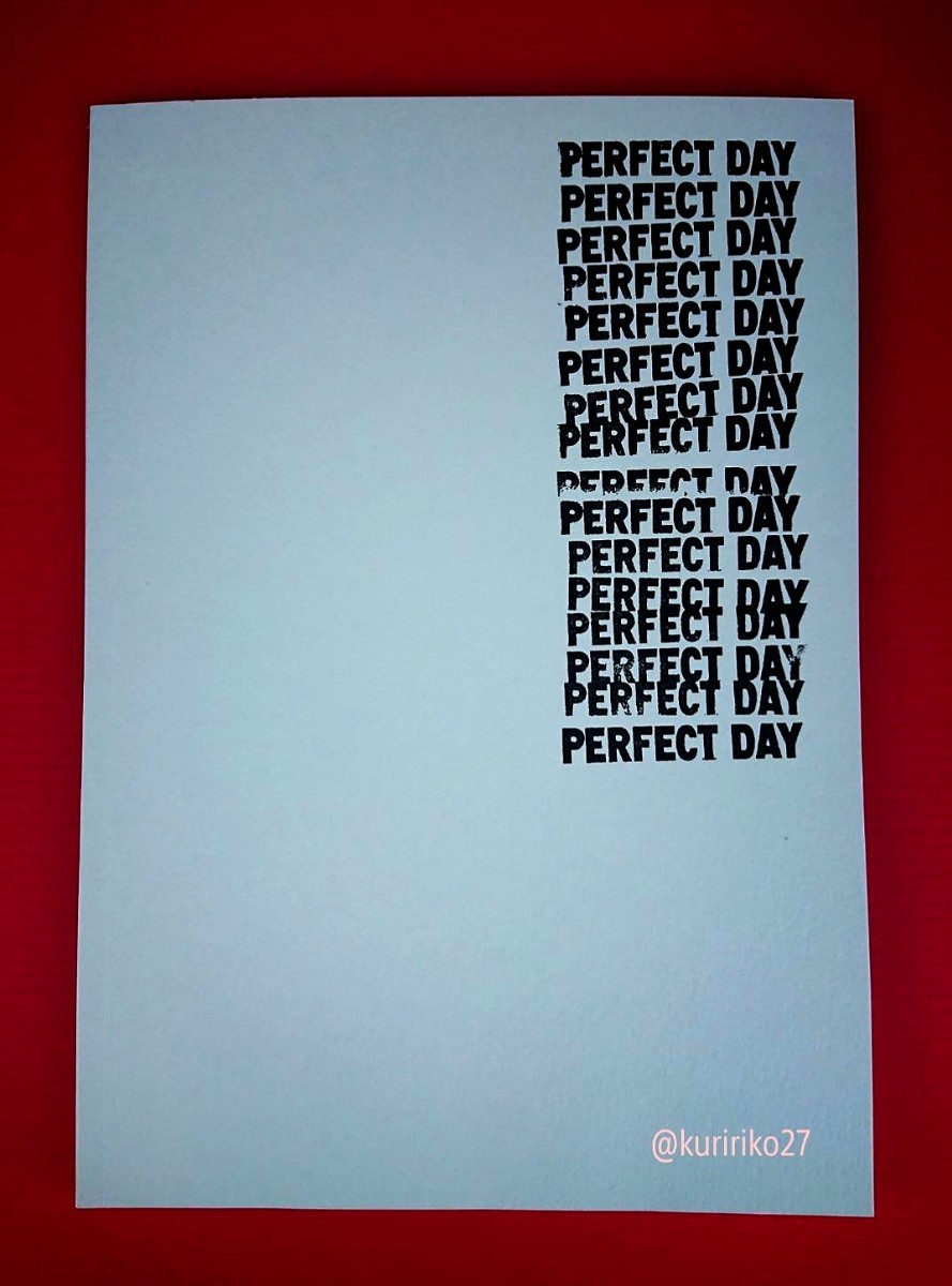 即決・映画パンフレット+チラシ ＊ PERFECT DAYS　パーフェクト・デイズ ＊ ヴィム・ヴェンダース ／ 役所広司　柄本時生　中野有紗_劇場販売用パンフレット（表紙）