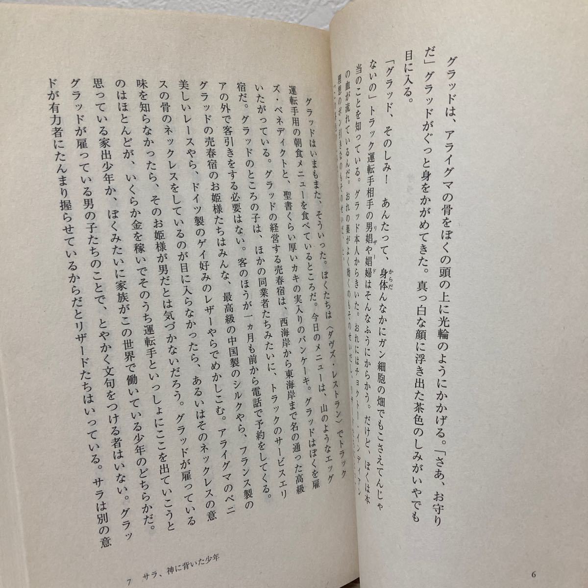 【訳あり　状態難】　サラ、神に背いた少年　初版　帯つき　Ｊ．Ｔ．リロイ (著者) 金原瑞人 (訳者)_画像5