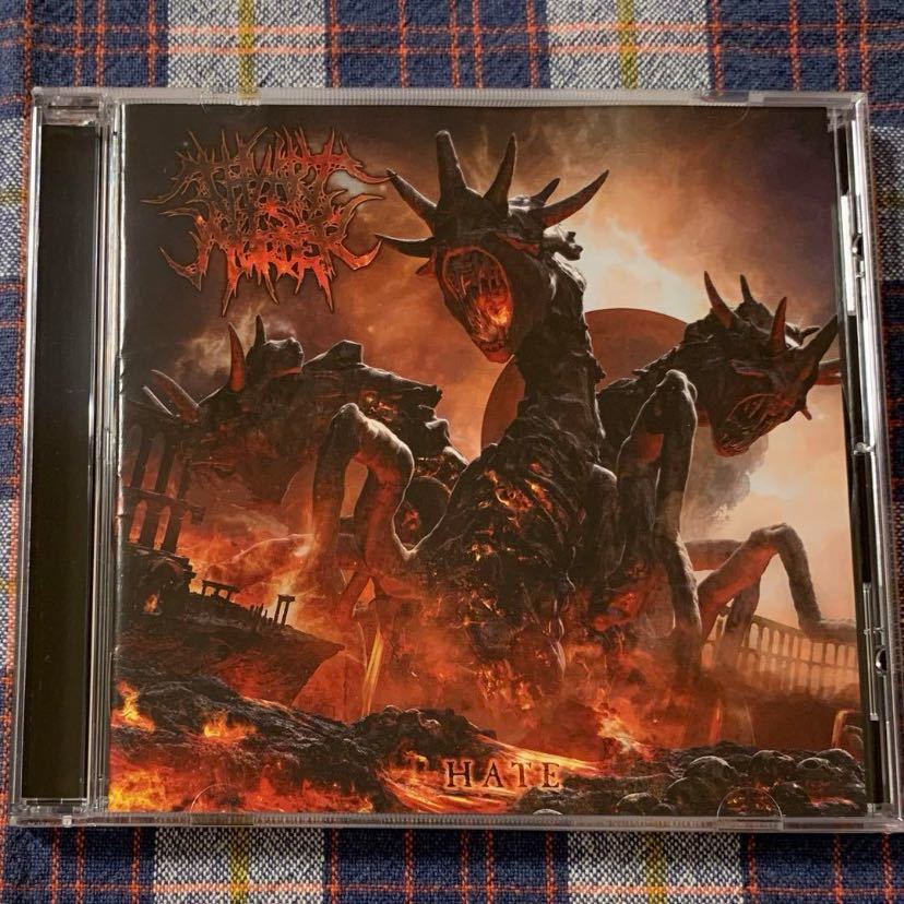 THY ART MURDER / HATE HALFCUT盤 デスコア deathcore メタルコア metalcore デスメタル deathmetal の画像1