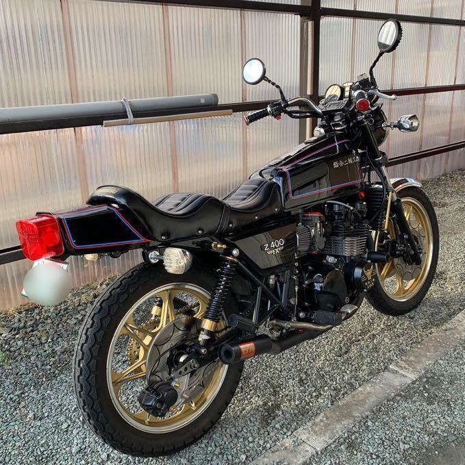 Z400FX 総合二輪710 国内E2 カスタム車両　Z400J Z550FX 車検R7.4まで　_画像3