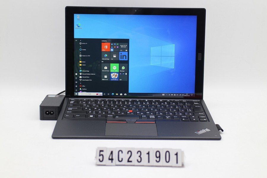 Lenovo ThinkPad X1 Tablet Gen2 Core i5 7Y54 1.2GHz/8GB/256GB(SSD)/Win10 イヤホンジャック不良 【54C231901】_画像1