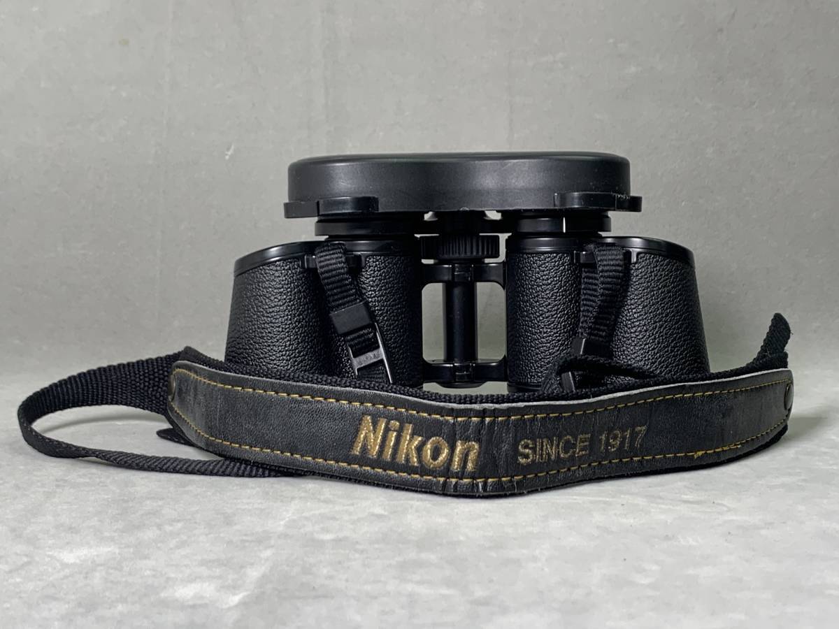 1＃K1a/3415　Nikon ニコン Binoculars 8X30EⅡ ブラックカラー 双眼鏡 外箱　ケース付属 アウトドア　観察　現状/未確認　60サイズ_画像2