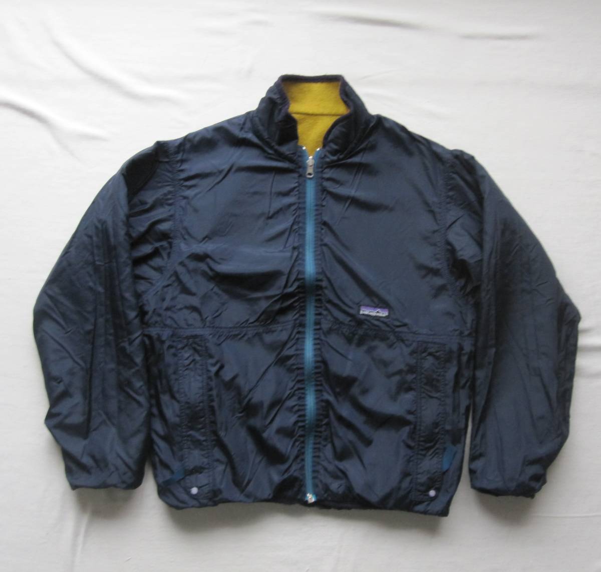 ☆ 92年 パタゴニア グリセード (S) カレー / USA製 / リバーシブル / patagonia / パフボール / ジャケット / レトロX mars ダスパーカ　_画像2