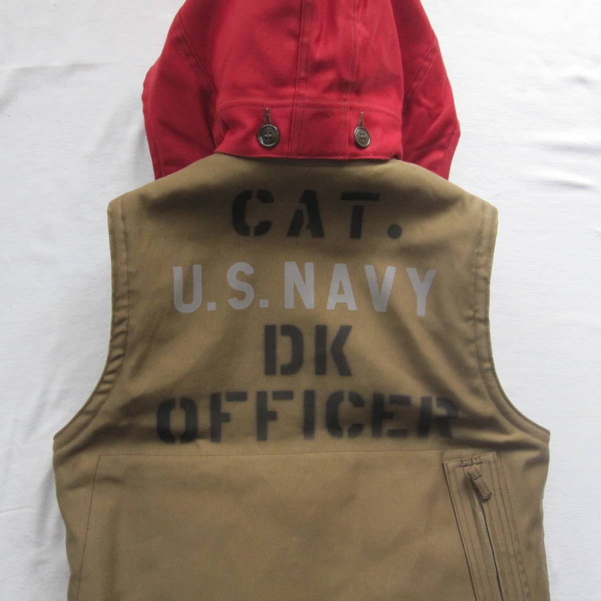 新品 フリーホイーラーズ WINTER AVIATORS VEST (38) カスタム 新品 フリーホイーラーズ WINTER AVIATORS VEST (38) カスタム