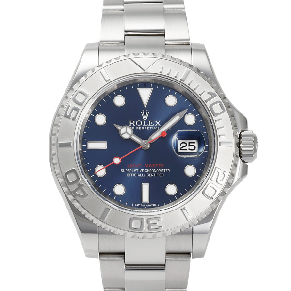 ロレックス ROLEX ヨットマスター 40 116622 ブルー文字盤 中古 腕時計 メンズ