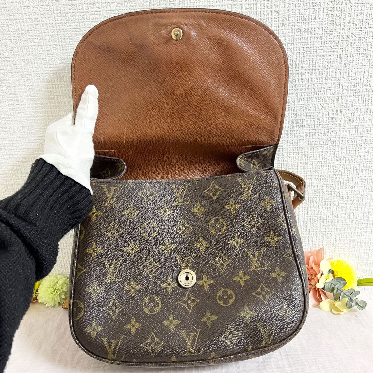 ルイヴィトン モノグラム サンクルーGM ショルダーバッグ LOUIS ルイヴィトン モノグラム サンクルーGM ショルダーバッグ LOUIS