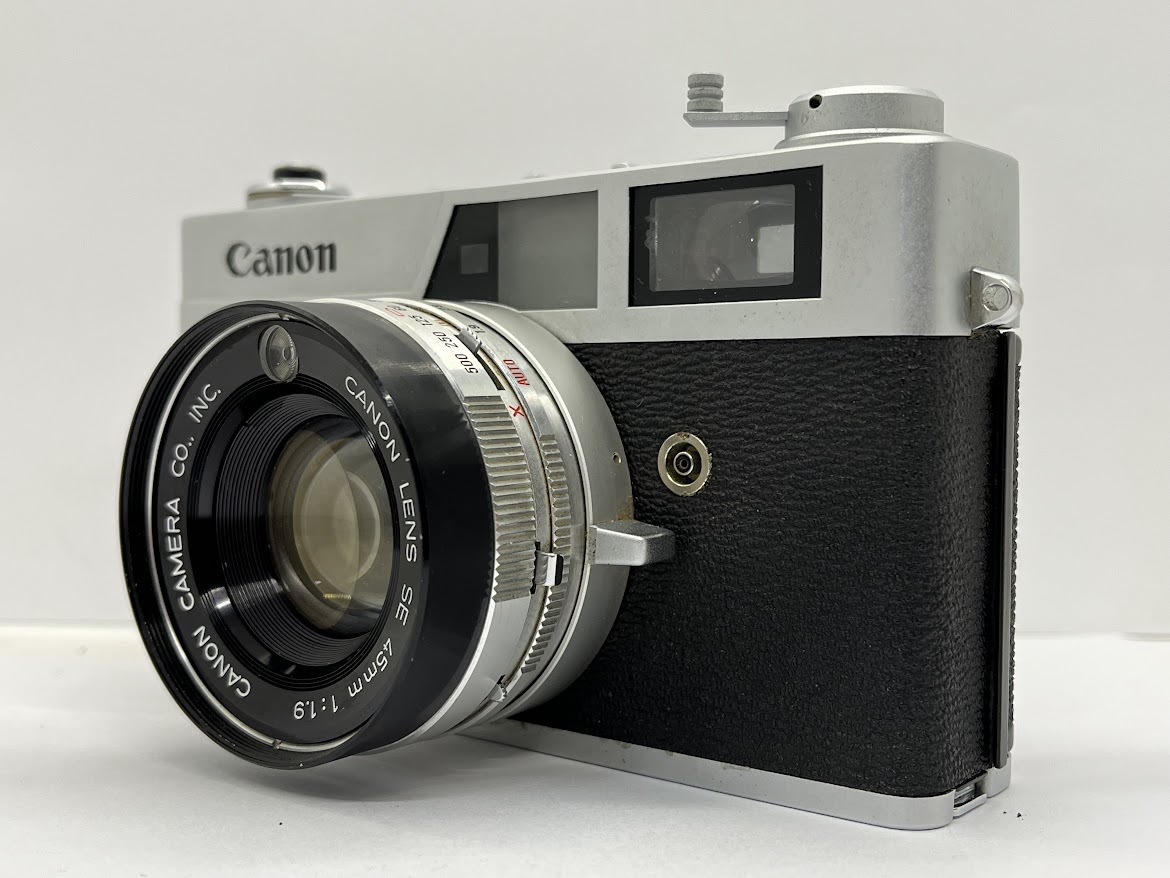 ★良品★ キヤノン CANONET QL 19 ボディ ＋ レンズ SE 45mm F1.9 レンジファインダー ★シャッター全速、セルフタイマーOK★ #0108-57_画像1