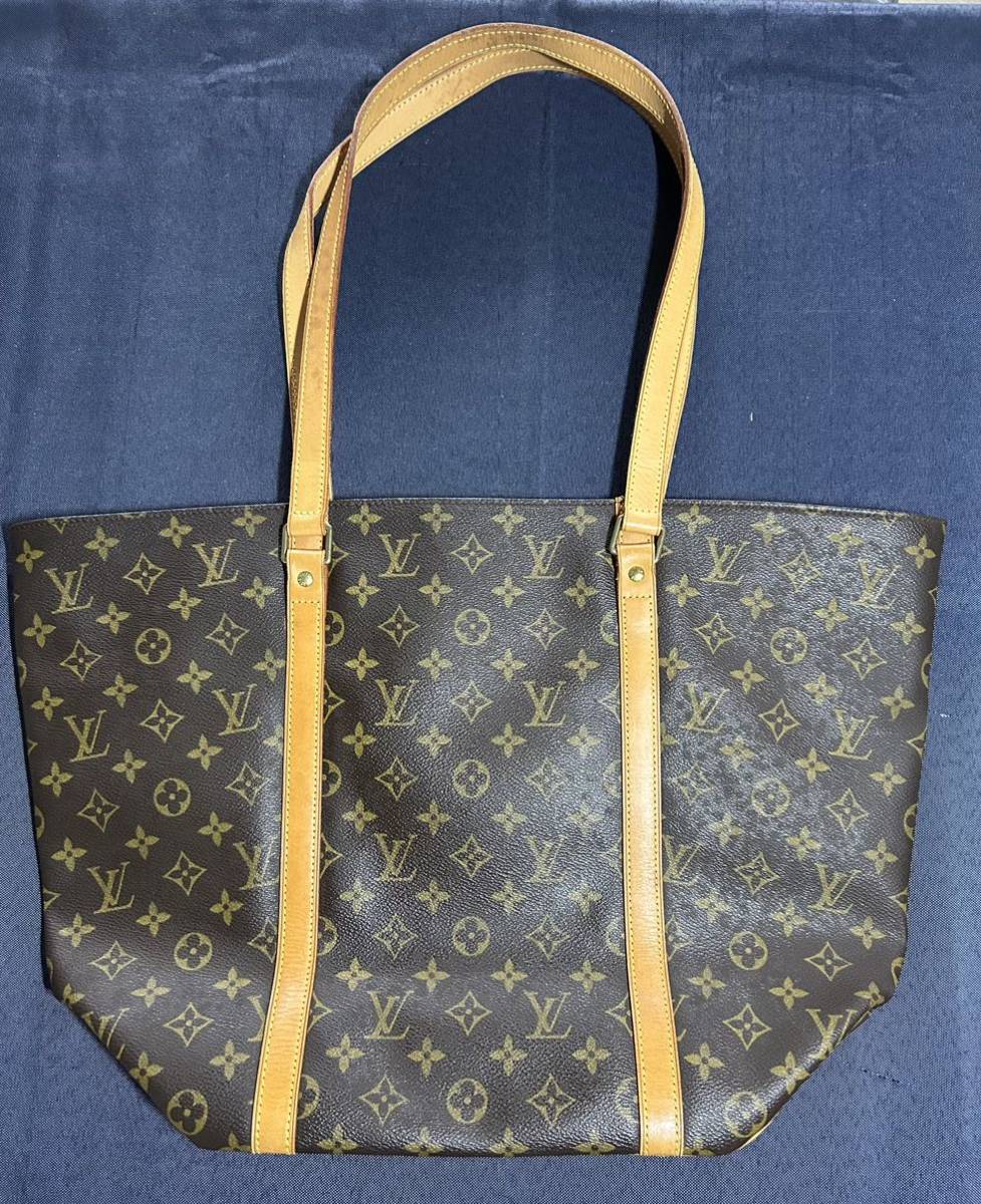 LOUIS VUITTON ルイヴィトン モノグラム トートバッグ サックショッピング ショルダーバッグ MB0031_画像2