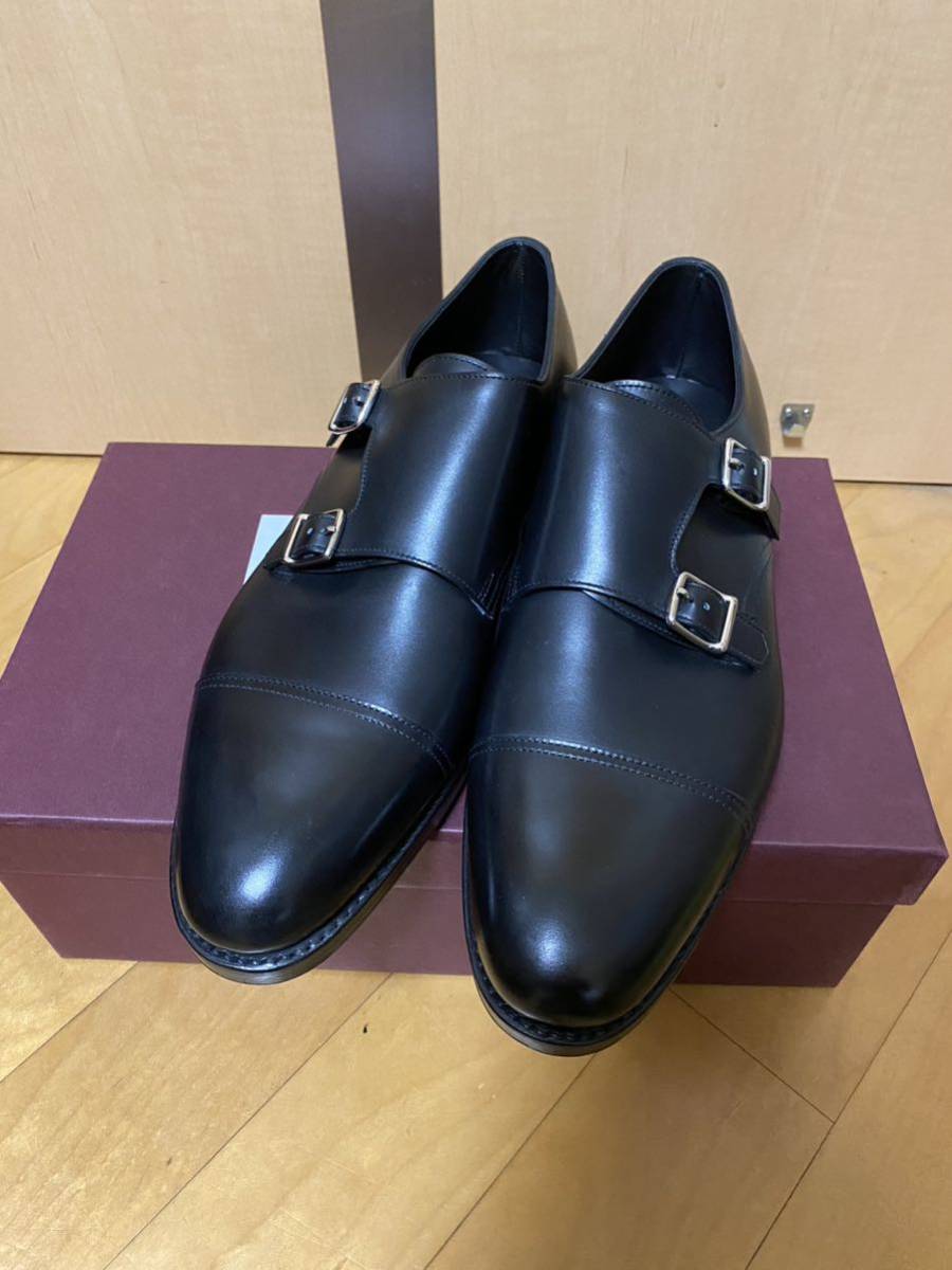 新品　ジョンロブ　ウィリアム　WILLIAM JOHN LOBB 28cm ウィリアムPD ダブルモンク　ブラック　黒