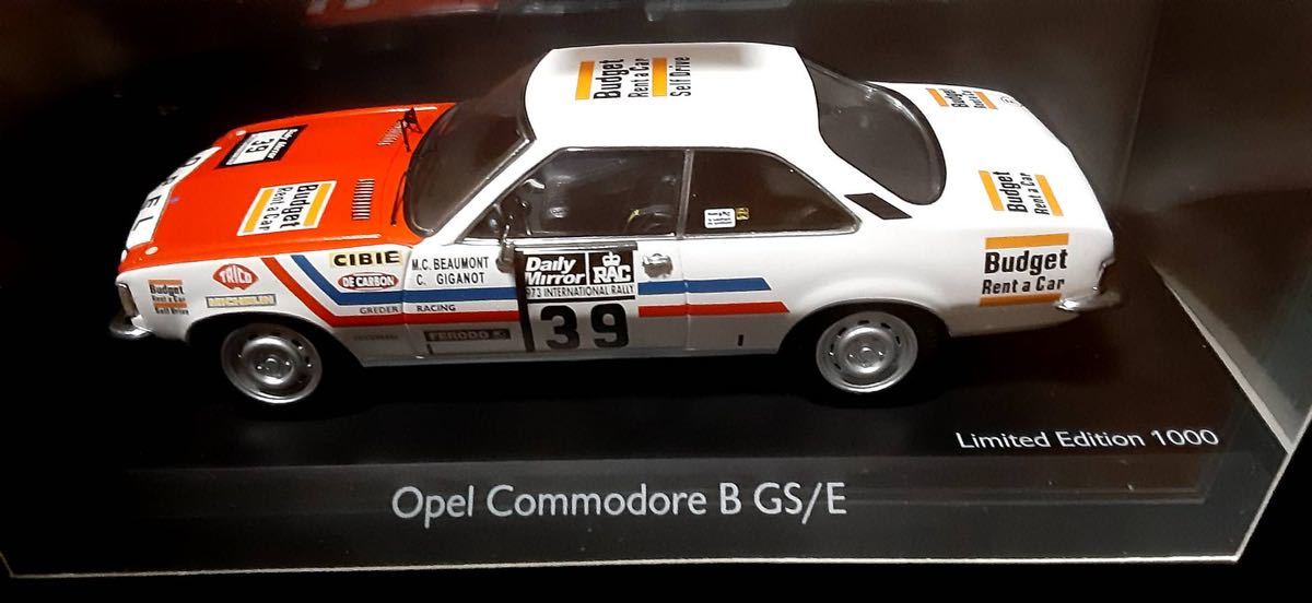 予約】 オペル コモドーレ GS/E Commodore シュコー Opel Schuco B 1