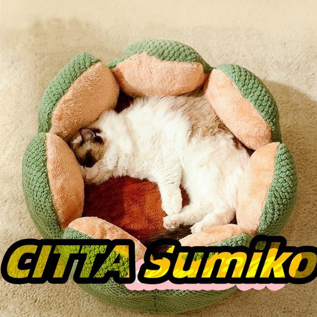  cat dog bed pet bed soft ...... pet accessories slip prevention cushion mat circle doughnuts pretty autumn winter L size 