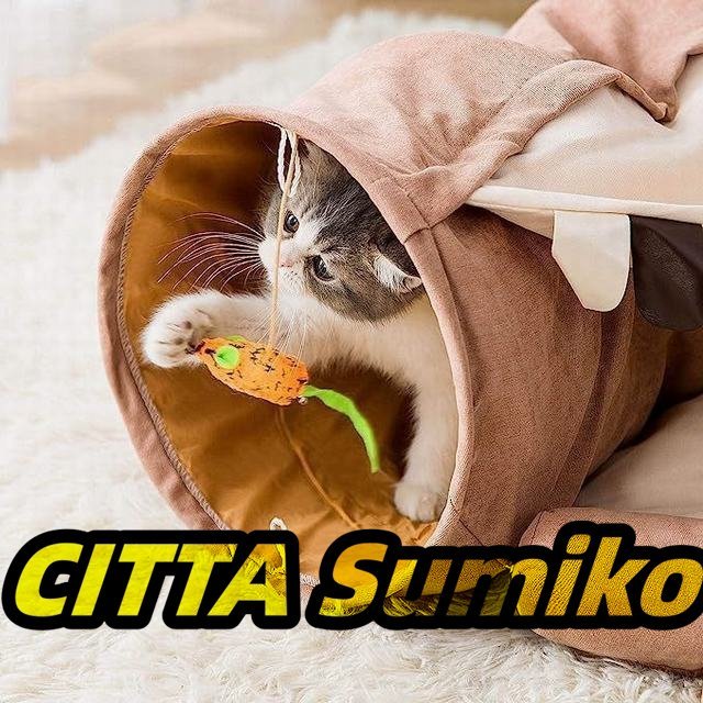 猫ハウス ねこ キャットトンネル 猫ベッド ペットハウス 折りたたみ おもちゃ　コーヒー_画像4