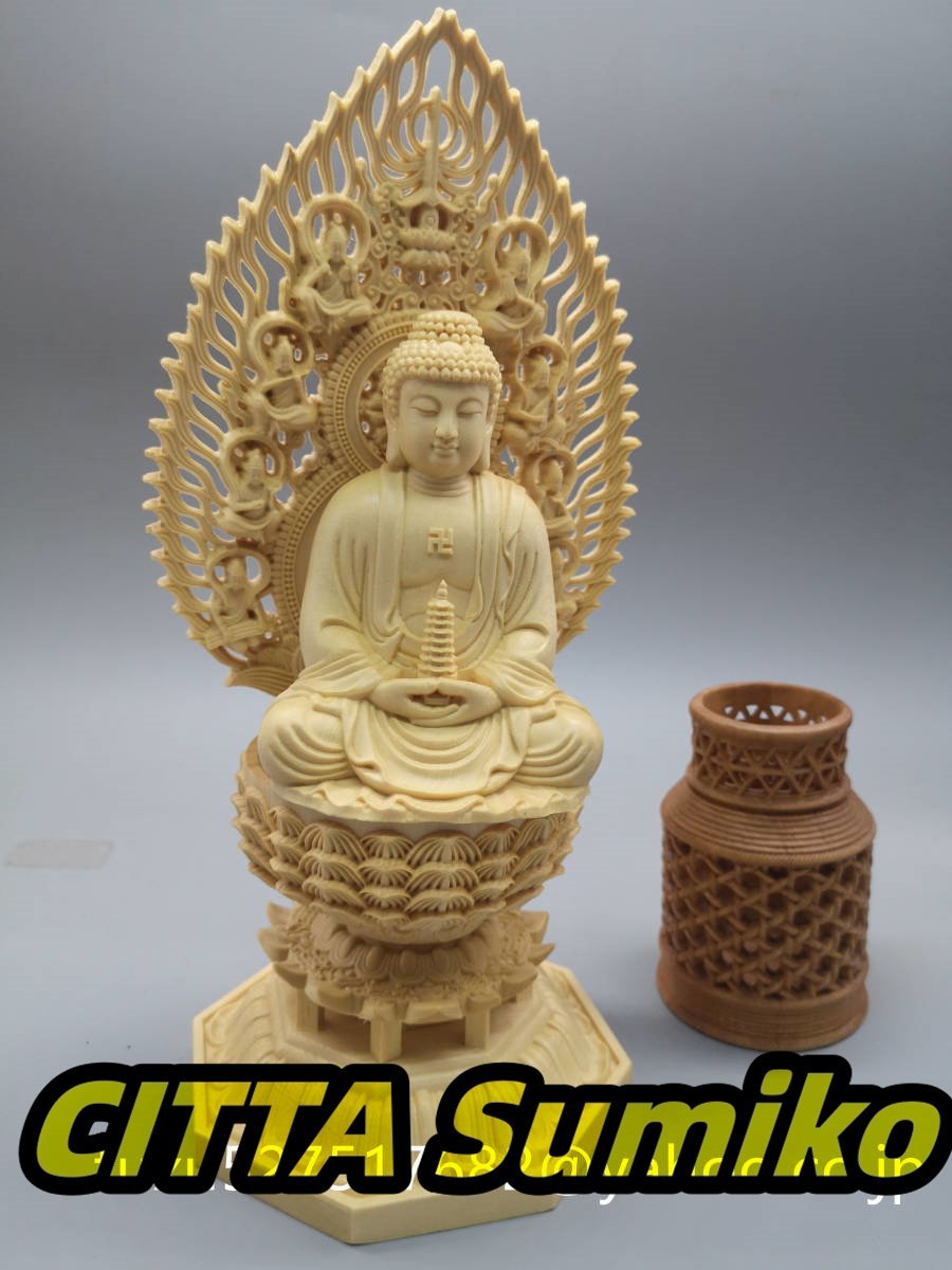 新作 総檜材 仏教工芸品 木彫仏教 精密彫刻 極上品 仏師で仕上げ 新作 総檜材 仏教工芸品 木彫仏教 精密彫刻 極上品 仏師で仕上げ