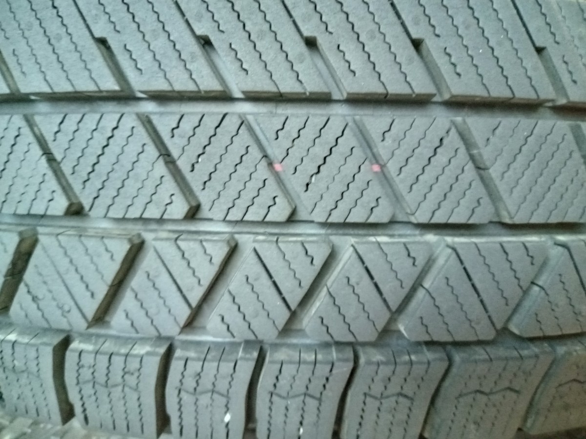 【売り切り1円スタート】175/70R14 BRIDGESTONE BLIZZAK VRX3 スタッドレス ブリヂストンタイヤ ブリザック 4本セット 2021年製 使用頻度少_画像7