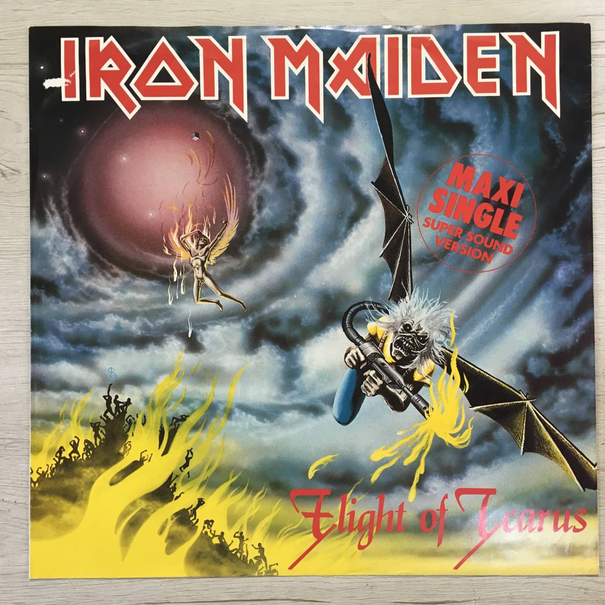 ジビエ 【レコード】希少 Iron Maiden / Flight Of Icarus - レコード