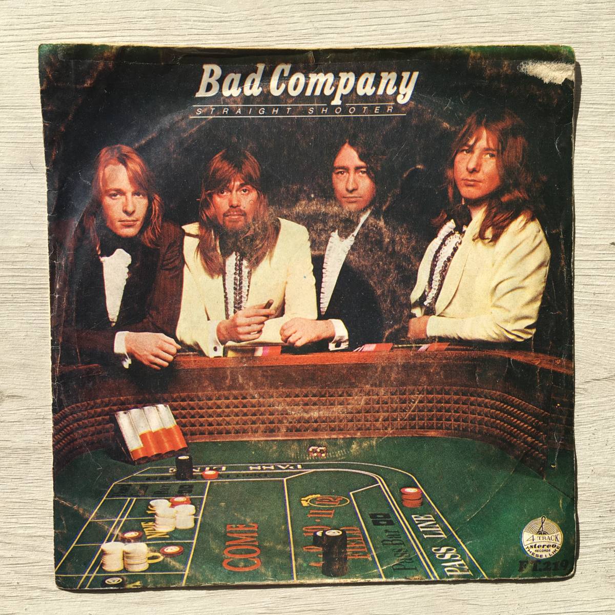 BAD COMPANY STRAIGHT SHOOTER タイ盤　THAILAND FT.219_画像1