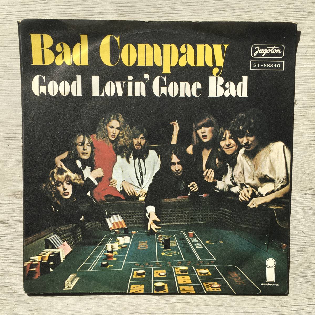 BAD COMPANY GOOD LOVIN' GONE BAD ユーゴスラビア盤_画像1