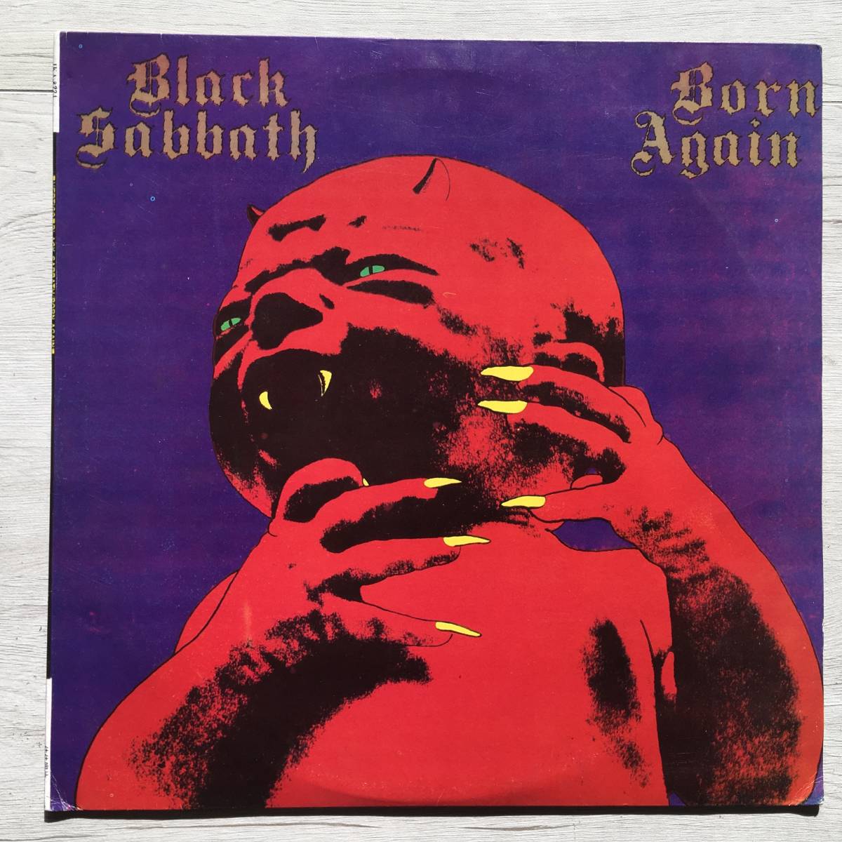 TAIWAN BLACK SABBATH BORN AGAIN 台湾盤
