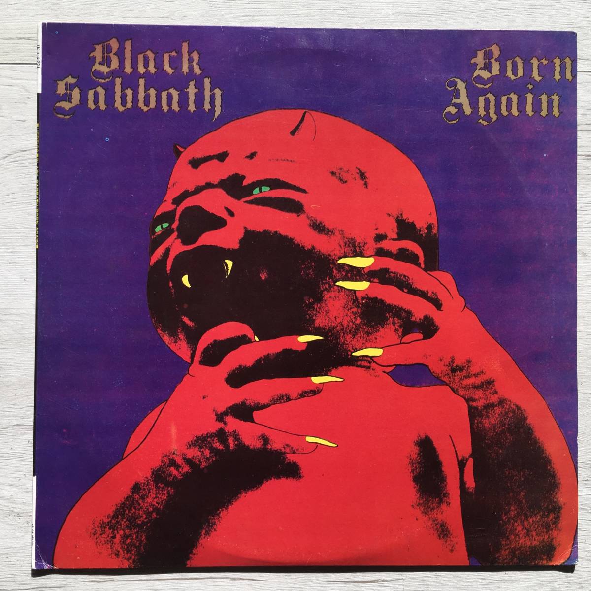 TAIWAN BLACK SABBATH BORN AGAIN 台湾盤_画像1