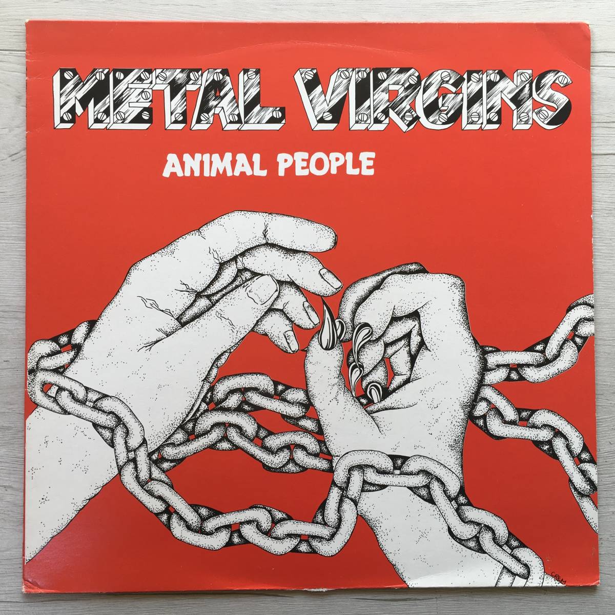 METAL VIRGINS ANIMAL PEOPLE UK record 