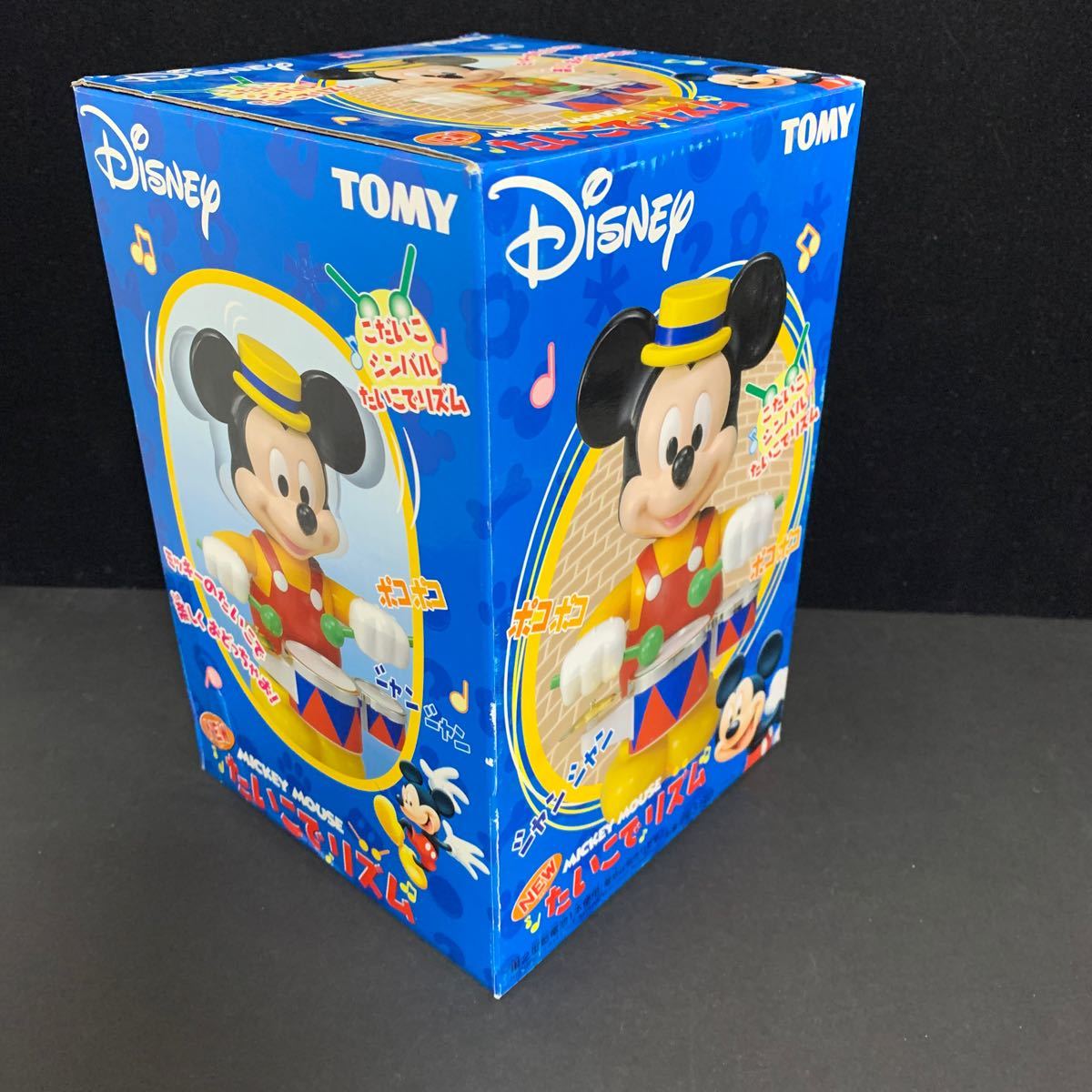 トミー ニュー ミッキーマウス たいこでリズム 未開封品 TOMY ディズニー 太鼓 2005 激レア当時モノ_画像4