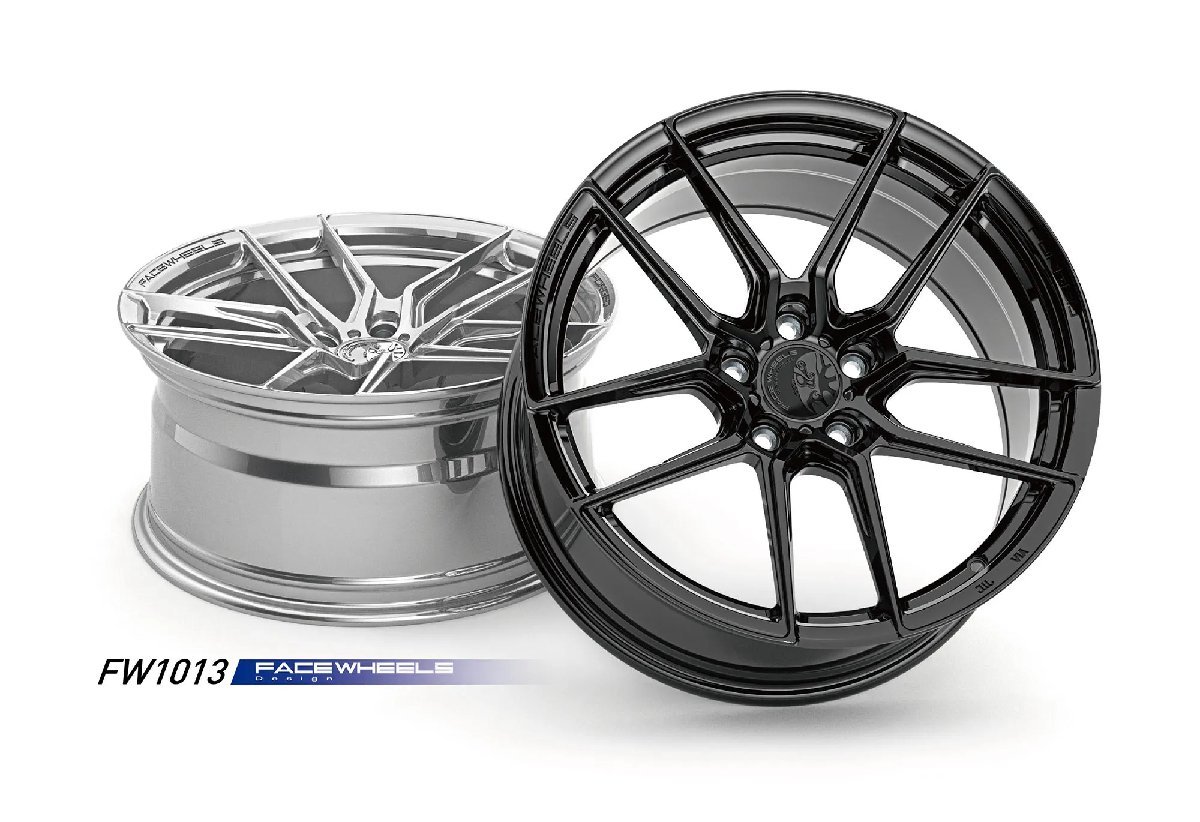 【鍛造】FACE WHEELS　FW1013　FORGED 1PCホイール24インチ10.0/10.5/11.0/11.5/12.0/12.5/13.0J_画像1