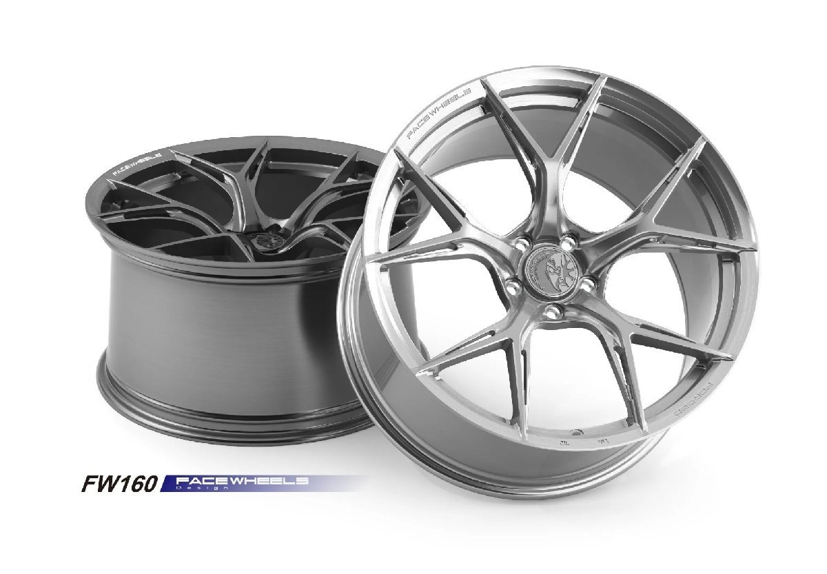 【鍛造】FACE WHEELS　FW160　FORGED 1PCホイール21インチ8.5/9.0/9.5J_画像1