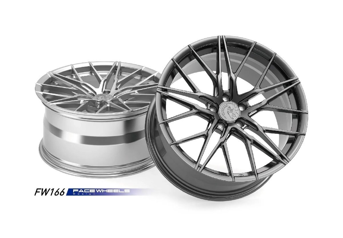 【鍛造】FACE WHEELS　FW166　FORGED 1PCホイール24インチ10.0/10.5/11.0/11.5/12.0/12.5/13.0J_画像2