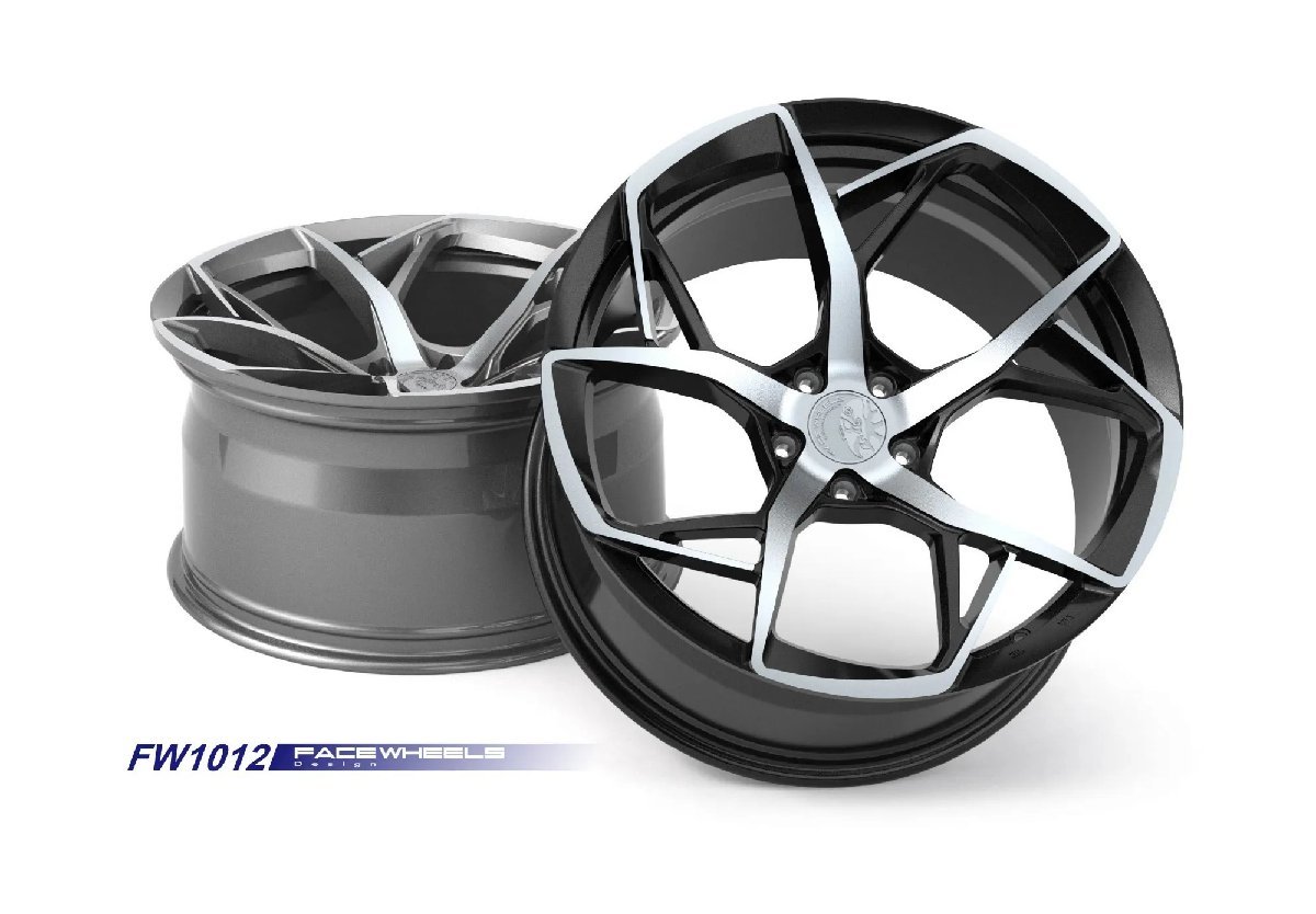 【鍛造】FACE WHEELS　FW1012　FORGED 1PCホイール20インチ8.0/8.5J_画像2