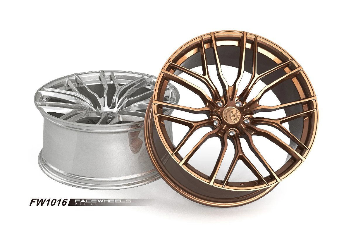 【鍛造】FACE WHEELS FW1016 FORGED 1PCホイール19インチ8.0/8.5/9.0J