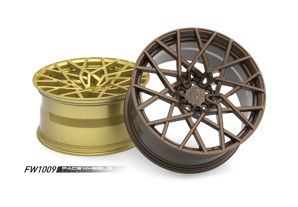 【鍛造】FACE WHEELS　FW1009　FORGED 1PCホイール24インチ10.0/10.5/11.0/11.5/12.0/12.5/13.0J_画像1