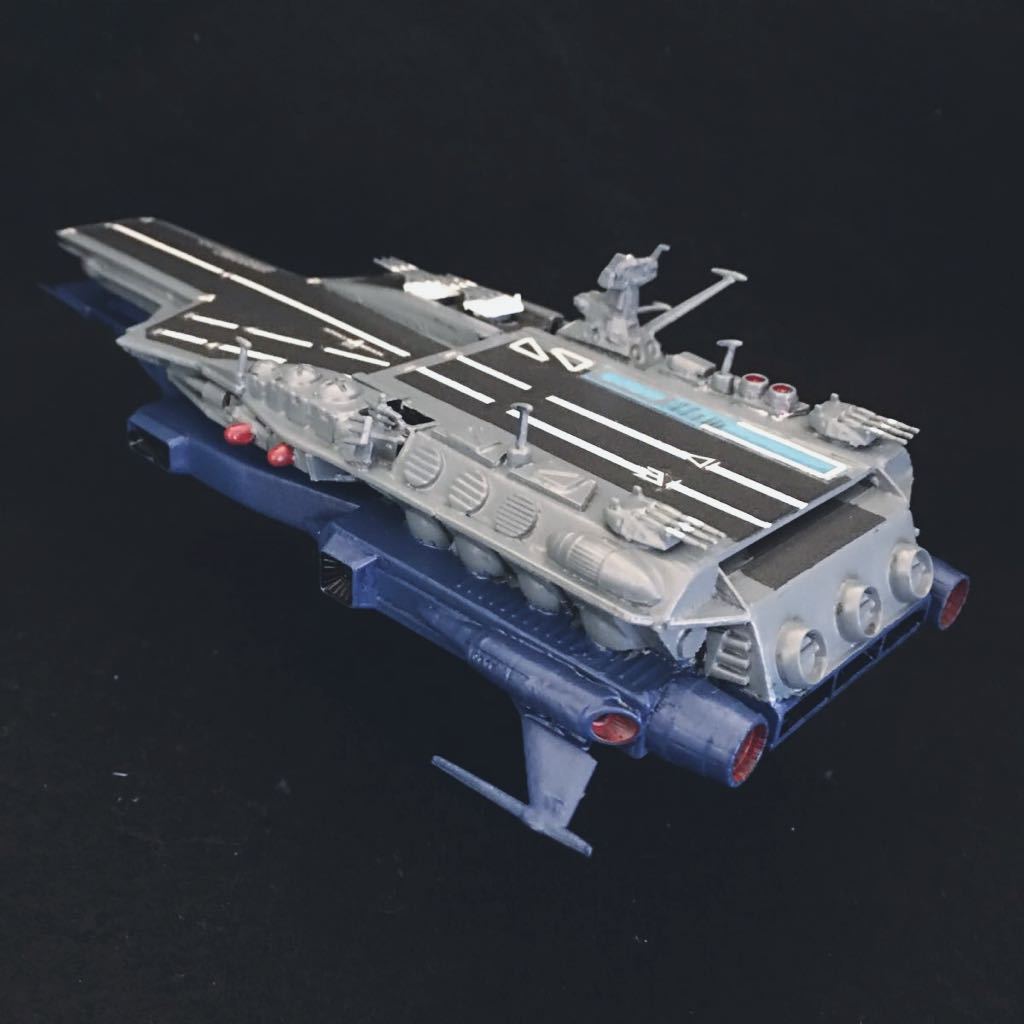 宇宙戦艦ヤマト２２０２メカコレ［アンドロメダ級改アンドロメダ航宙戦闘母艦］完成品_画像6