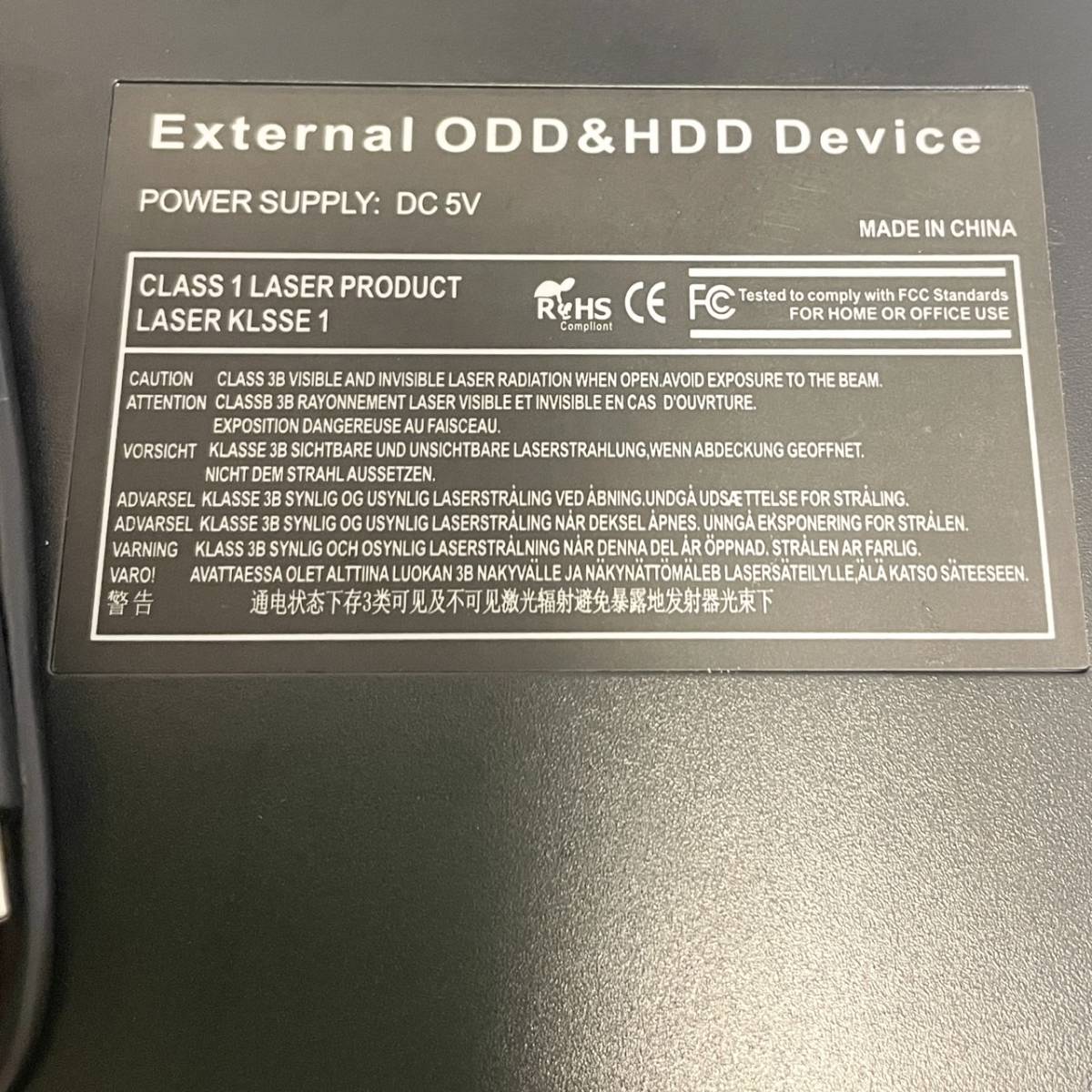 外部 DVD ドライブ、タイプ C USB3.0 デュアル インターフェイス外部 デスクトップ用 リライター スリム ポータブル ディスク ブラック_画像10
