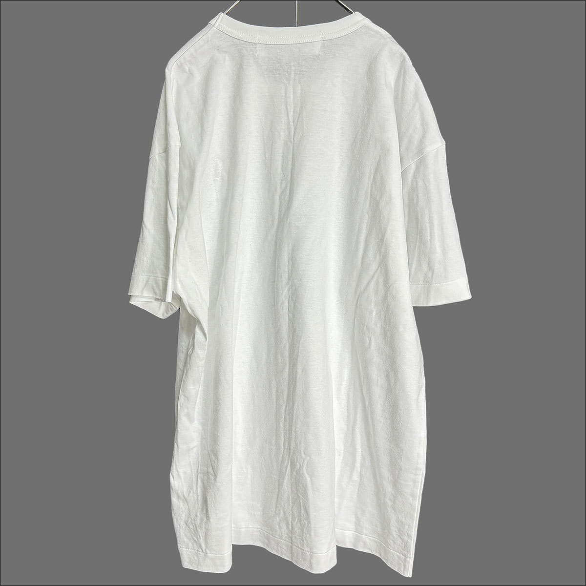 J5156 美品 プレイコムデギャルソン 23SS 即完売品 希少サイズ ハートワッペン Tシャツ ホワイト XXL PLAY COMME des GARCONS_画像3