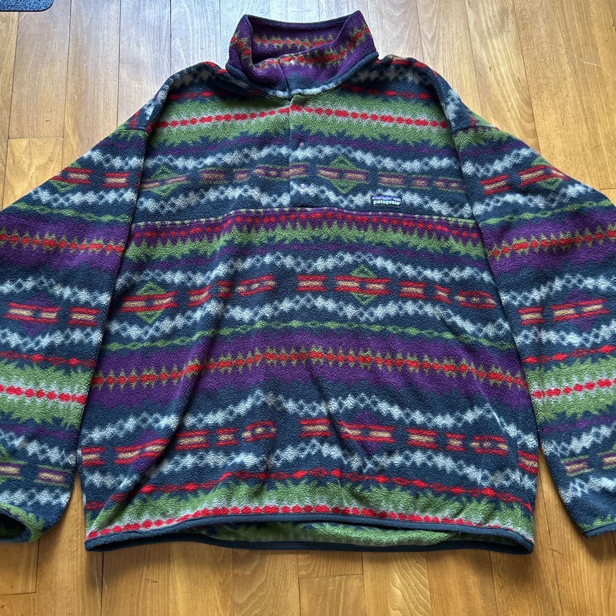 90s スナップT アメリカ製など3点セットpatagonia Columbia 雪なしタグ パタゴニア コロンビア 90年代 US 古着 フリース_画像2