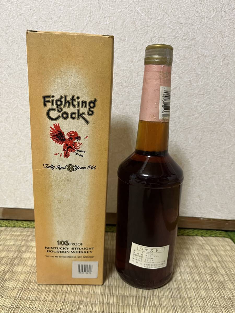 FightingCock　ファイティングコック 　8年　　51.5度　750ml 　箱つき_画像2