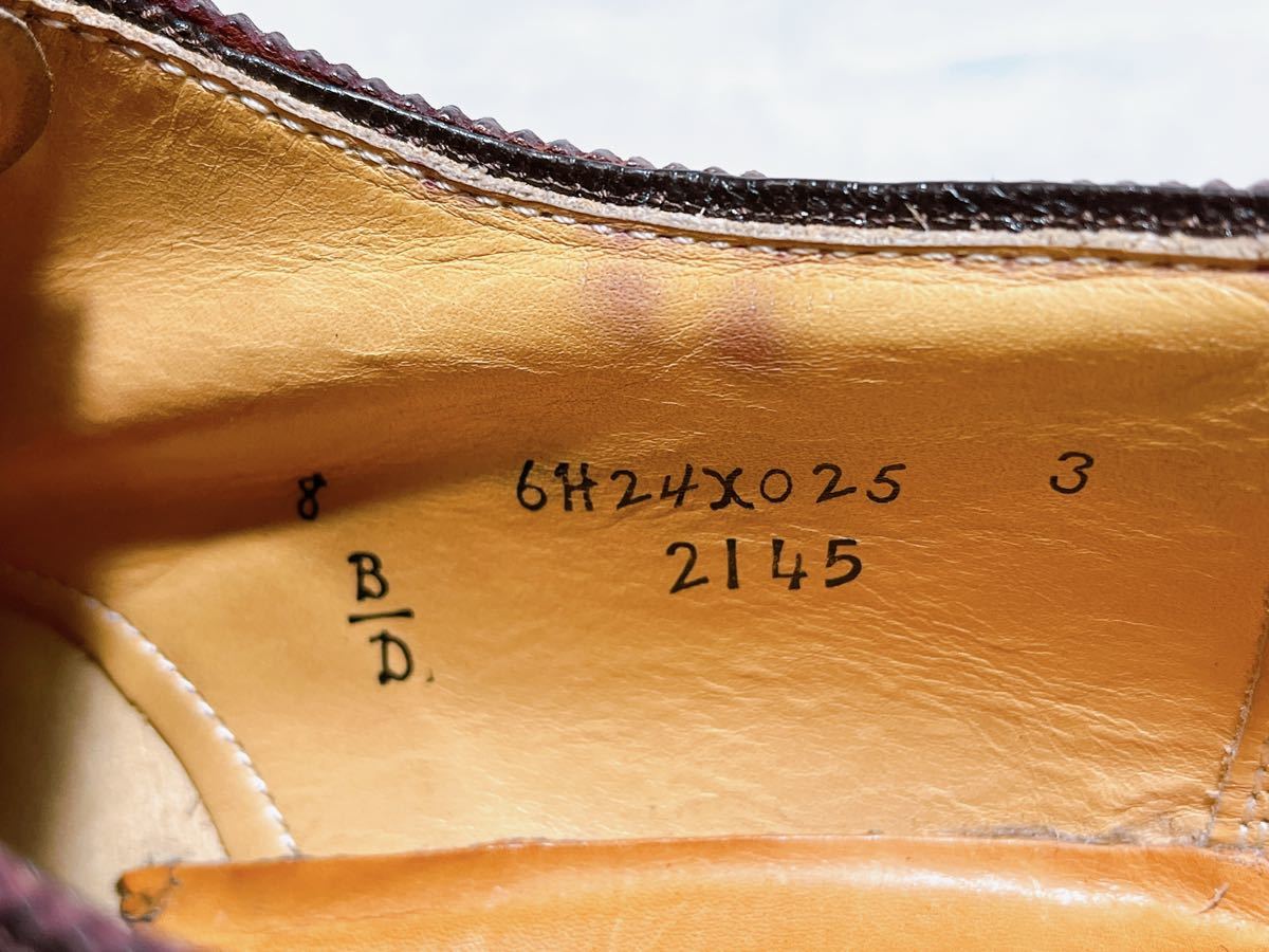 数回着【極美品】Alden オールデン 最高級 コードバン 数回着【極美品】Alden オールデン 最高級 コードバン