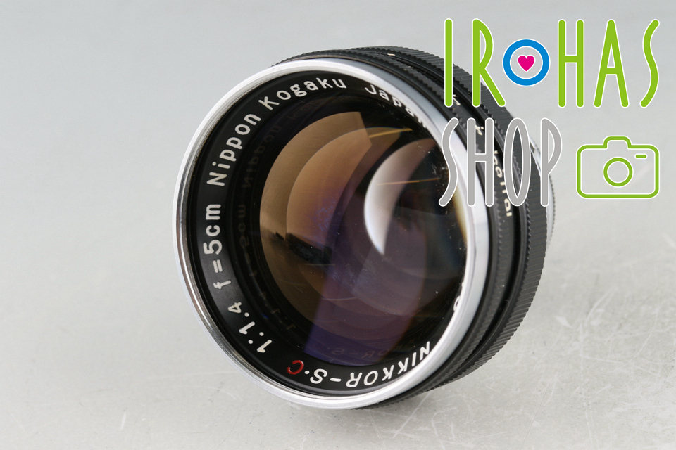 ニコン Nikon Nikkor-S.C 50mm F/1.4 Lens for Nikon S #51048A4