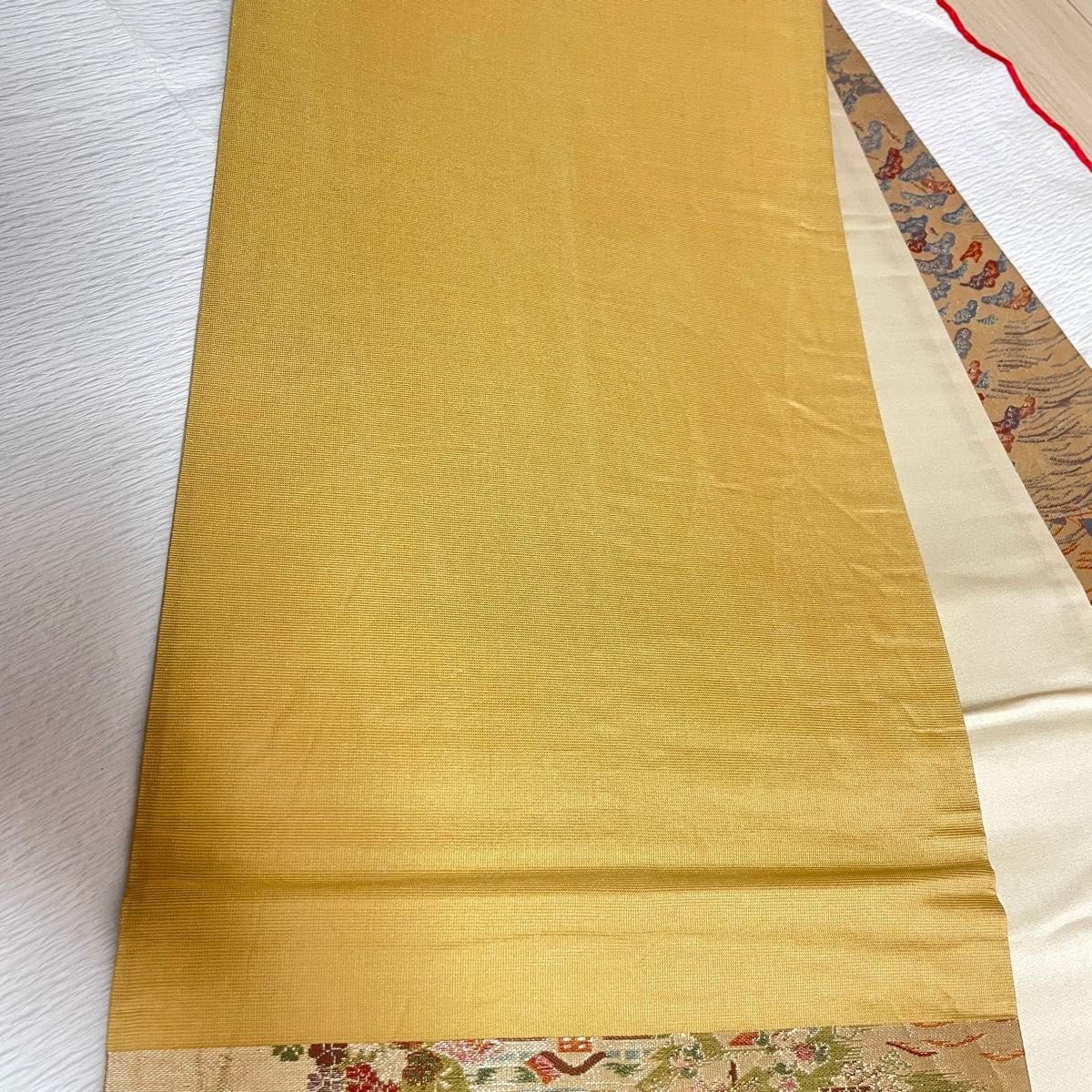 堀川古典 袋帯 着物 正絹 仕立て上がり 金 豪華 帯 和装 和服 礼装