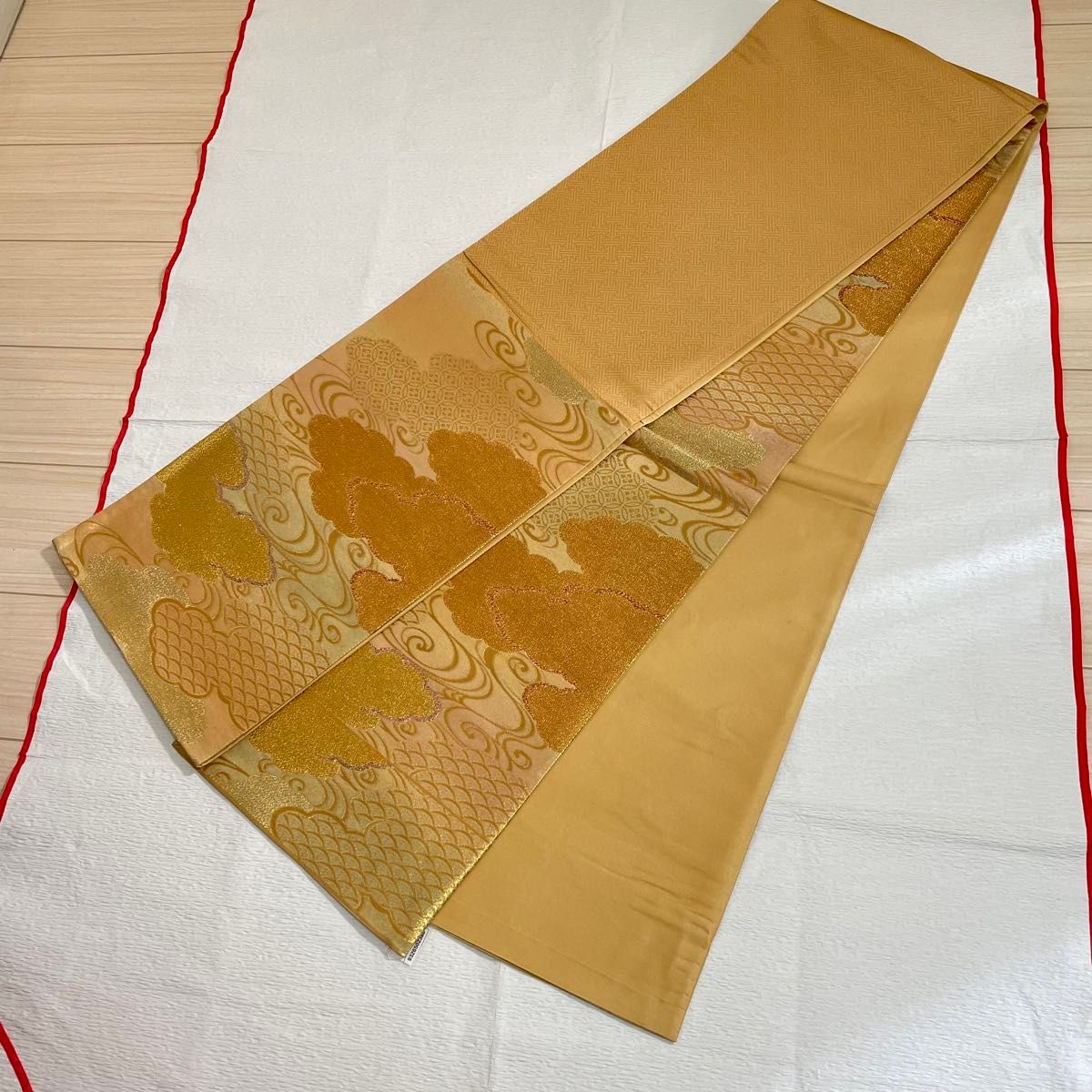 袋帯 着物 正絹 仕立て上がり 豪華 帯 金 和装 和服 礼装 kimono