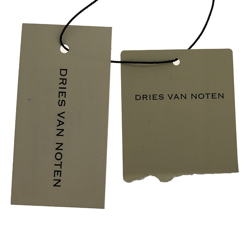 [ beautiful goods ] DRIES VAN NOTEN / Dries Van Noten | power shoulder no sleeve cut and sewn | S | black | lady's 