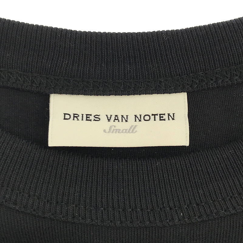[ beautiful goods ] DRIES VAN NOTEN / Dries Van Noten | power shoulder no sleeve cut and sewn | S | black | lady's 
