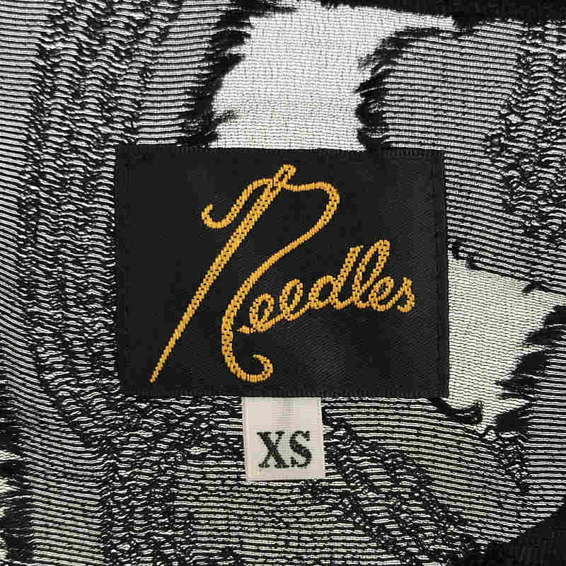 【美品】 Needles / ニードルス | 総柄リーブ ブラウス | XS | ブラック | レディース_画像5