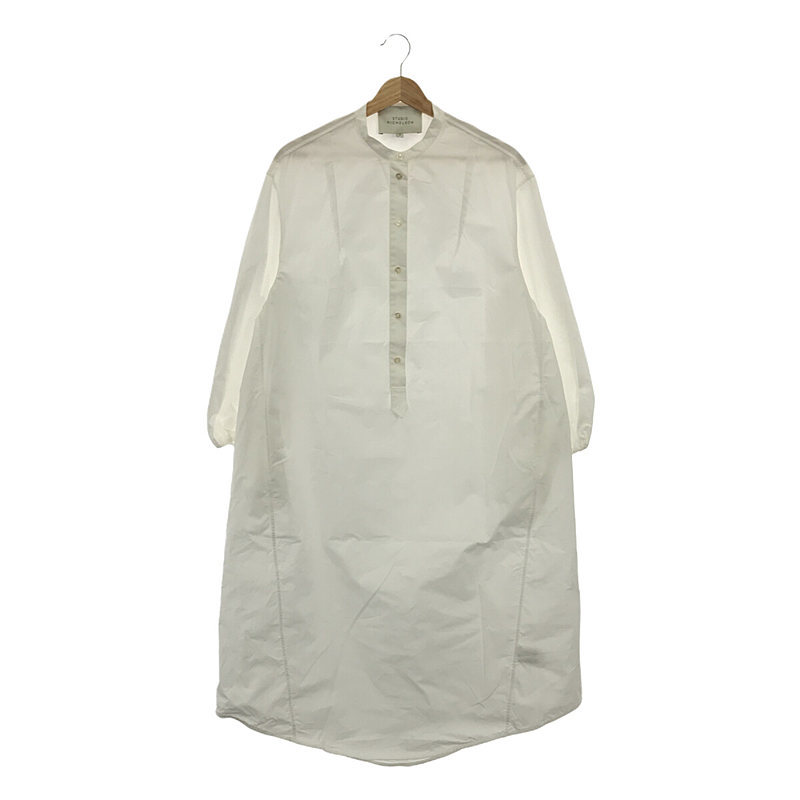 Studio Nicholson / スタジオニコルソン | VILLEROY SHIRT DRESS シャツワンピース | 0 | ホワイト | レディース